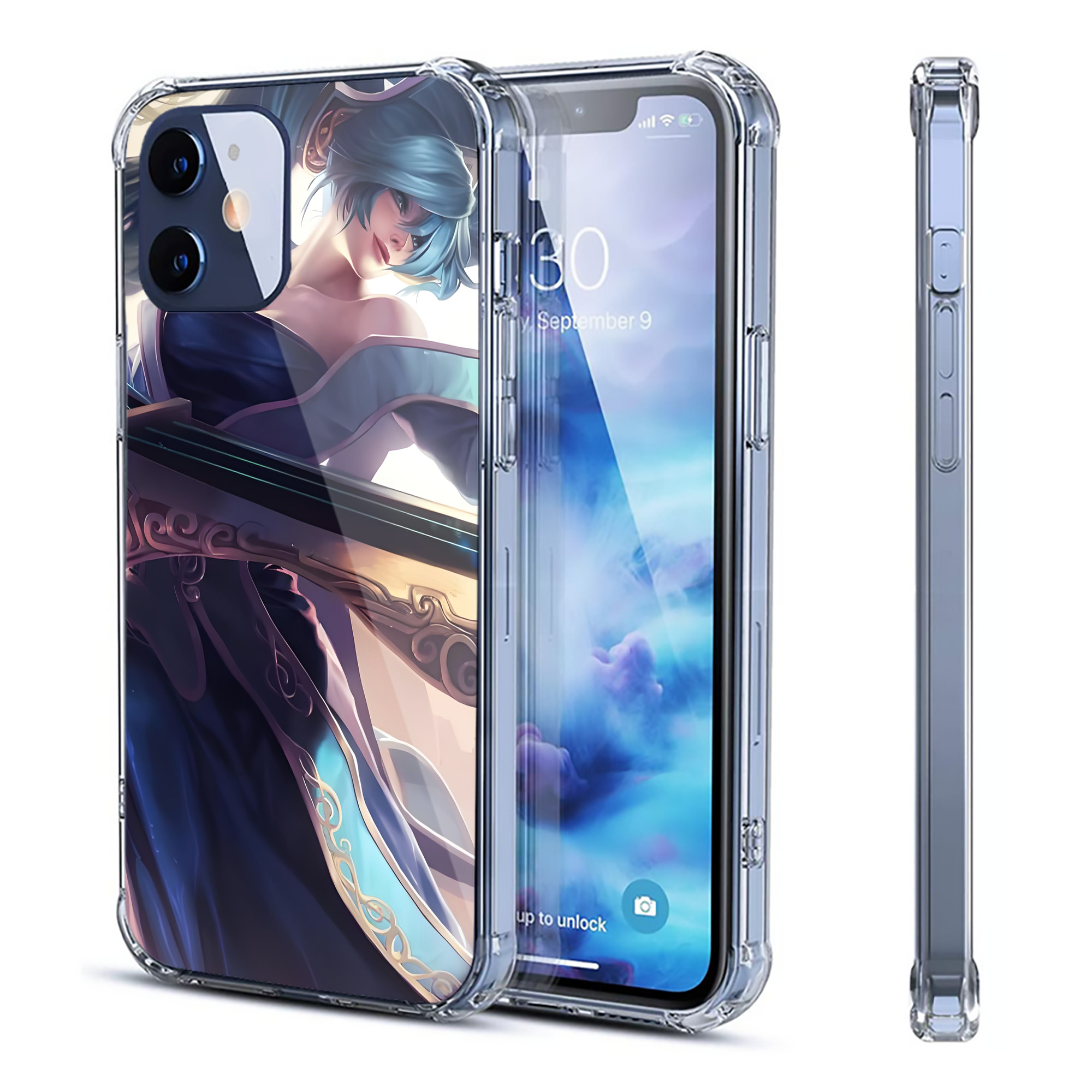 （画像用） リーグ・オブ・レジェンド League of Legends LOL 【iPhone 12シリーズ対応】透明スマホケース（クリアソフトケース）